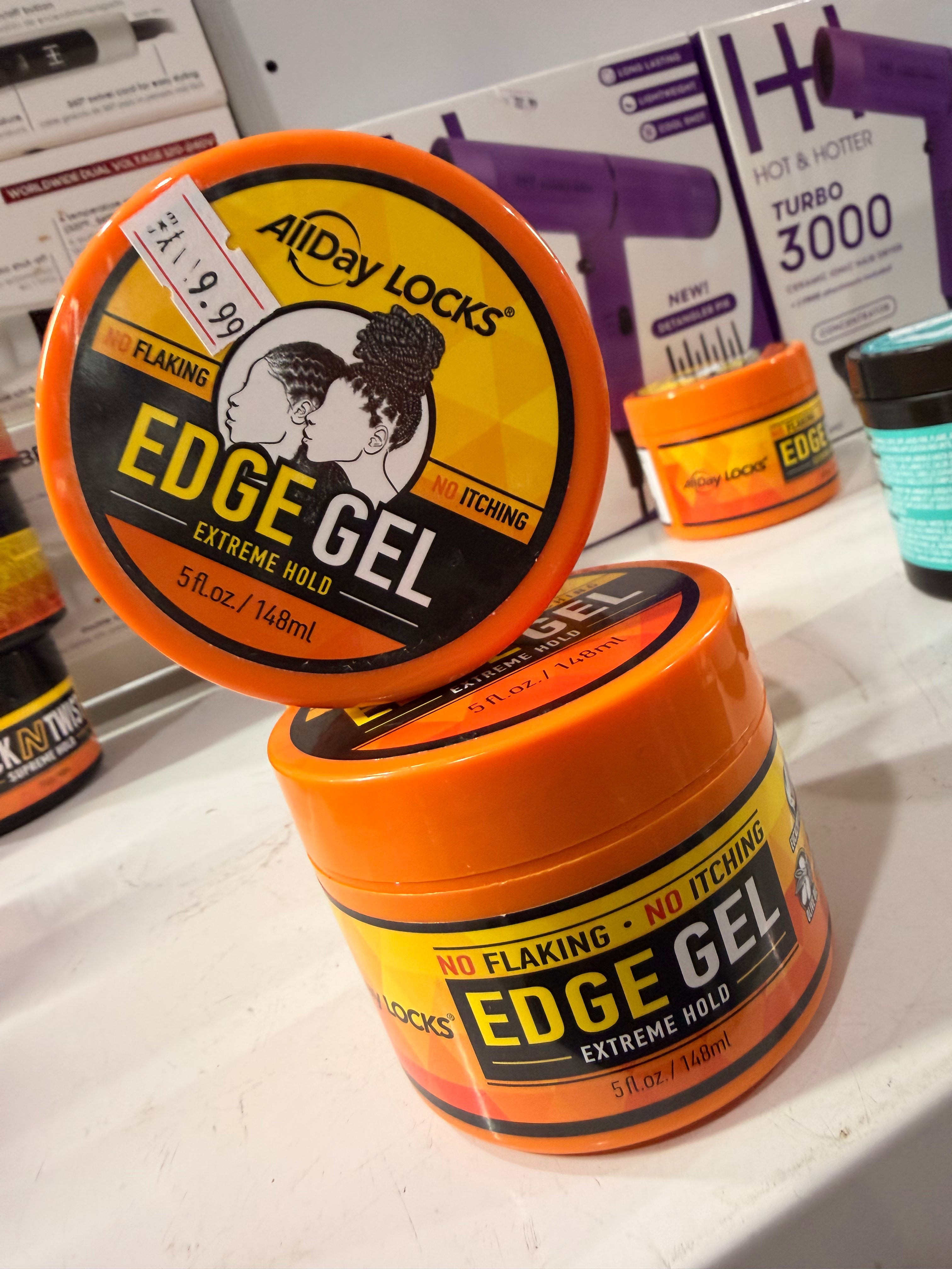 All Day Locks Edge Gel    5oz