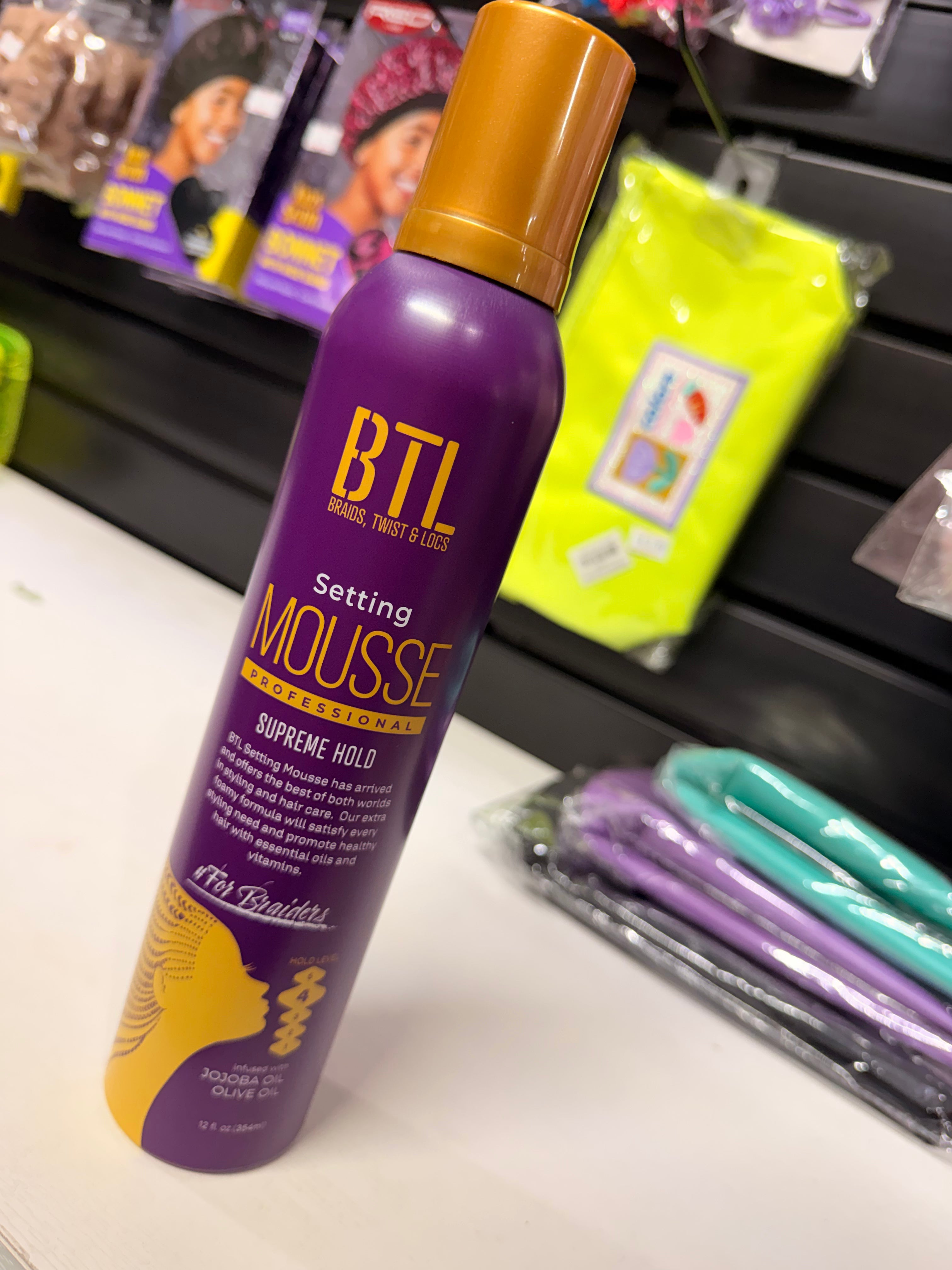 BTL Setting Mousse Supreme Hold 12oz