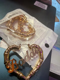 Baddie Gang Bamboo Gold Earring